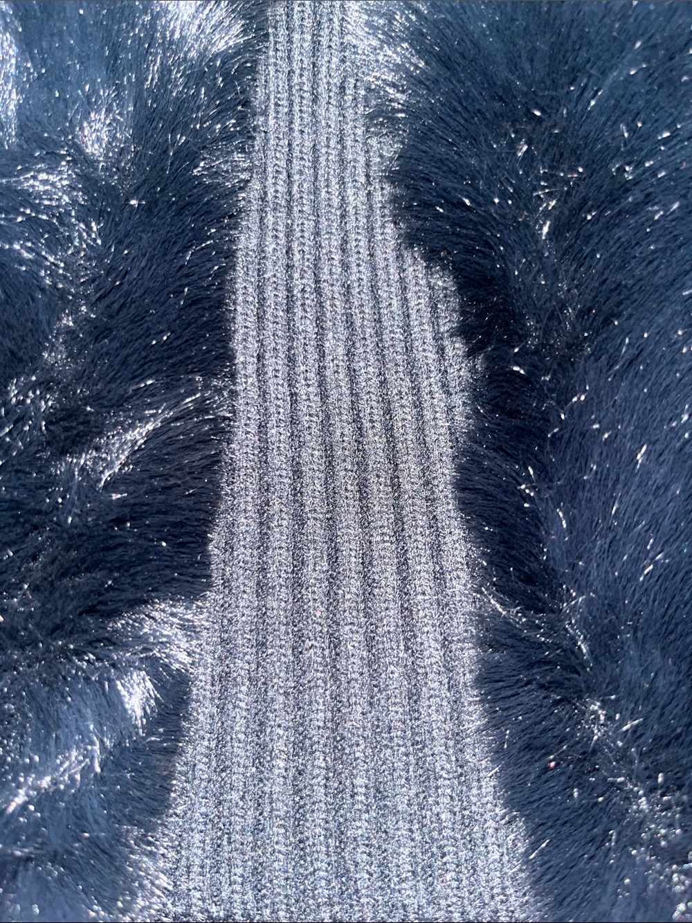 Anthropologie MAEVE Faux Fur Wrap Scarf - Picture 3 of 8